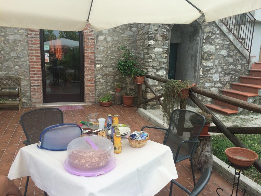 B&B Panta Rei Cicerale Bagian luar foto