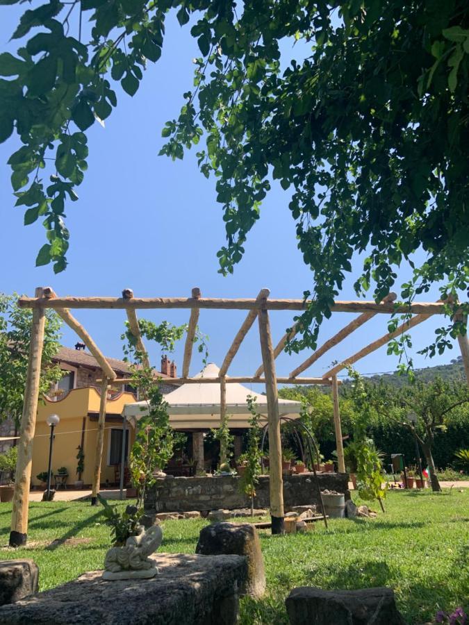 B&B Panta Rei Cicerale Bagian luar foto