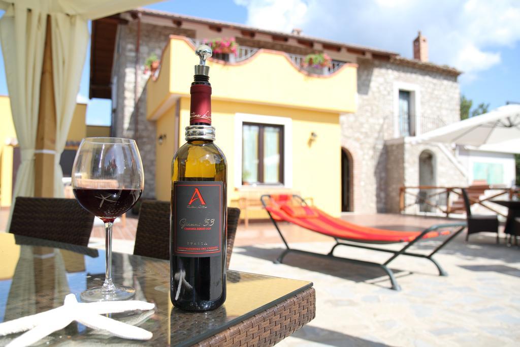 B&B Panta Rei Cicerale Bagian luar foto